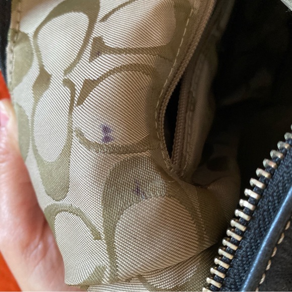 SOLD!! Coach black leather hobo bag - Picture 5 of 7